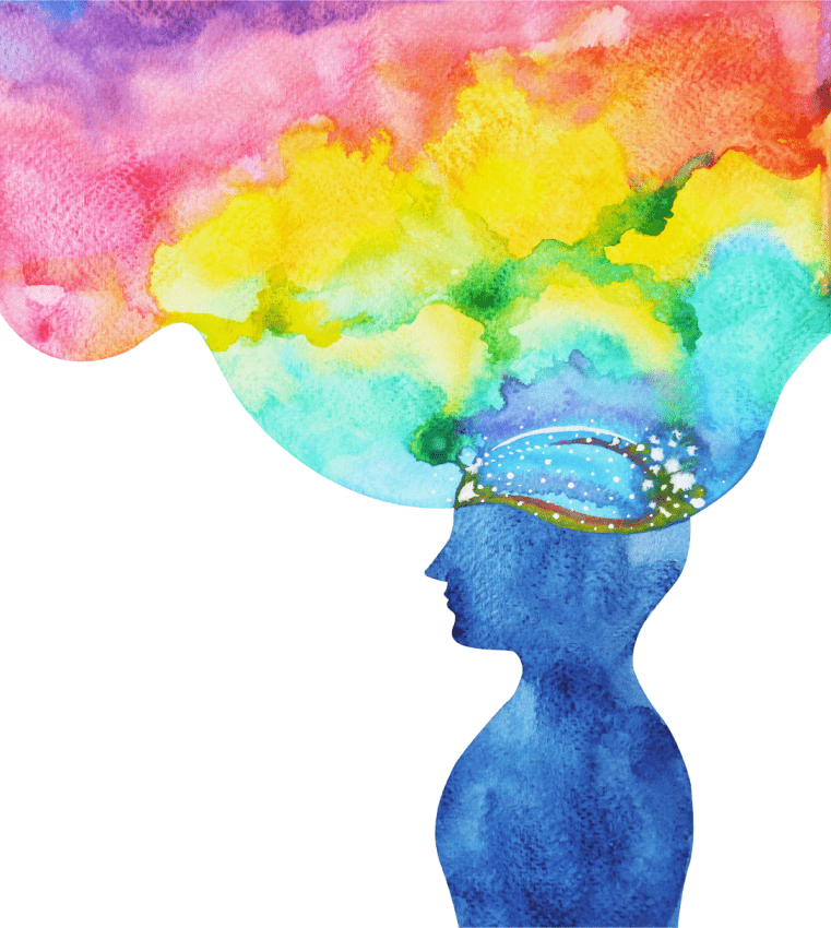 brain rainbow