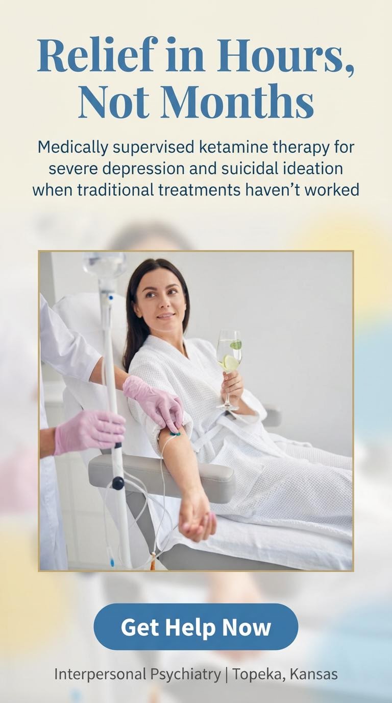 Ketamine therapy in Topeka Kansas