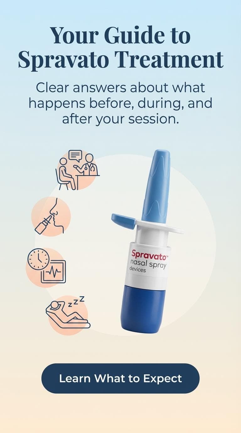 Spravato treatment session