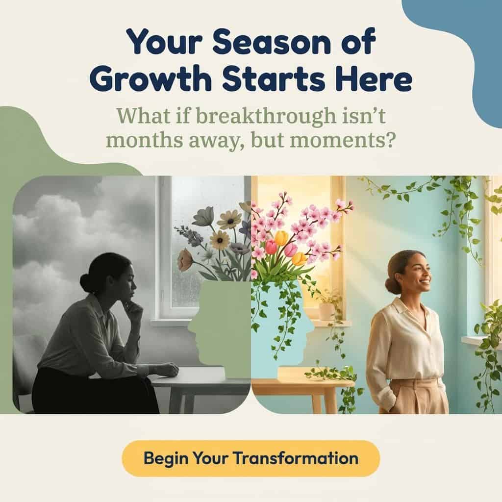 Woman practicing mindfulness for mental health and well-being.