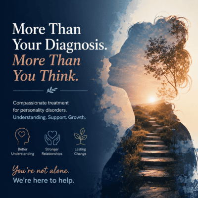 Therapeutic support for personality disorders at TMS & Ketamine clinic.
